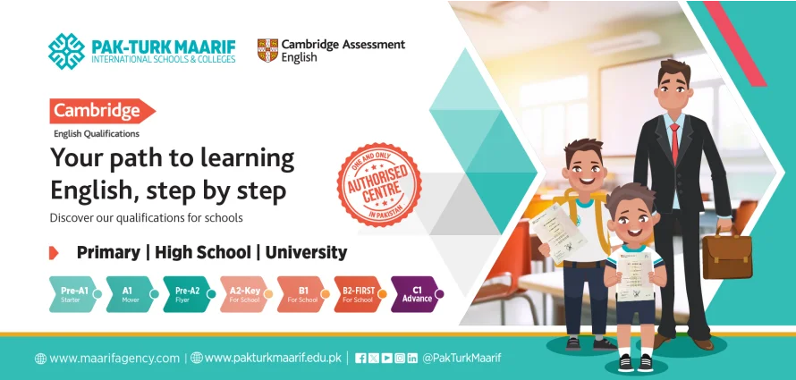 Cambridge Assessment English; Gateway to English Proficiency with Pak-Turk Maarif