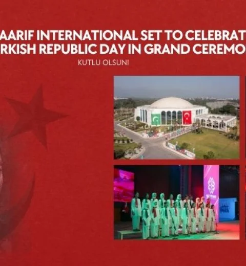 Pak-Turk Maarif Hosts Grand Celebration of the 102nd Republic Day of Türkiye at Convention Centre Islamabad