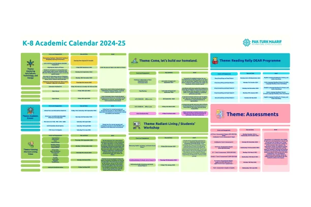 K-8 Academic Calendar